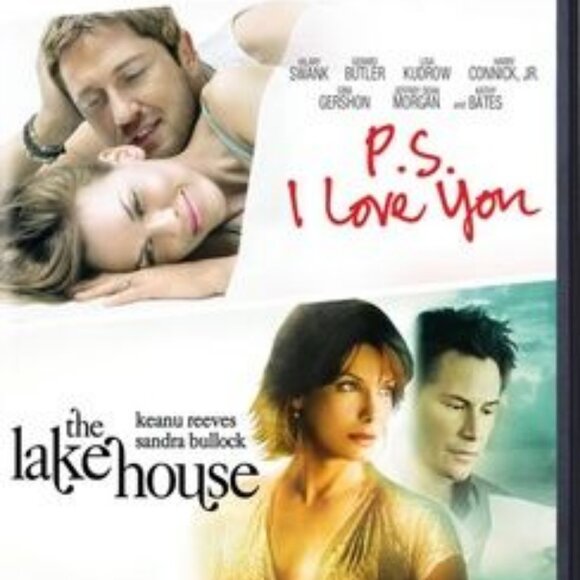 P S I Love You And The Lake House Double Feature DVD Keanu Reeves Sandra Bullock - Picture 1 of 5